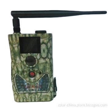SG550M-8MHD 720P HD MMS hunting camera with 940nm dark blue LED, external antenna